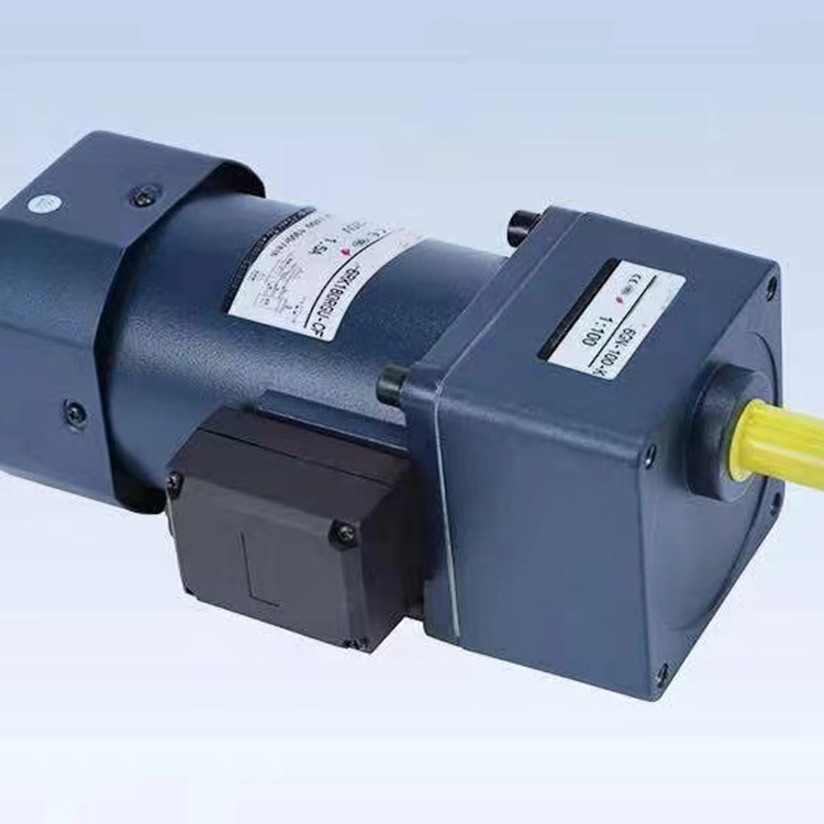 Wholesale single-phase full speed ratio speed control 370W ac gear speed reducer gear box motor for textile machinery