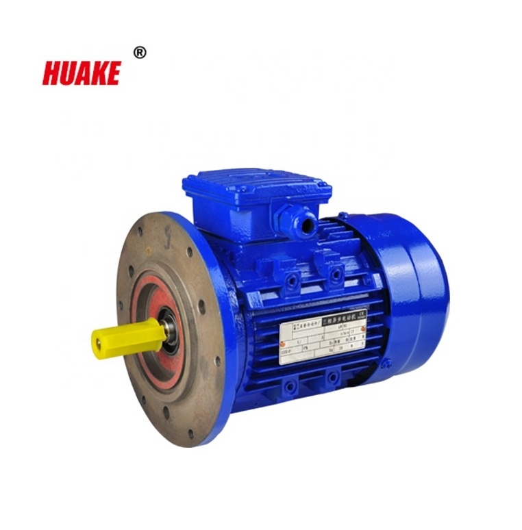 Totally Enclosed HUAKE brand 1440rpm electric three phase asynchronous motor with OEM custom