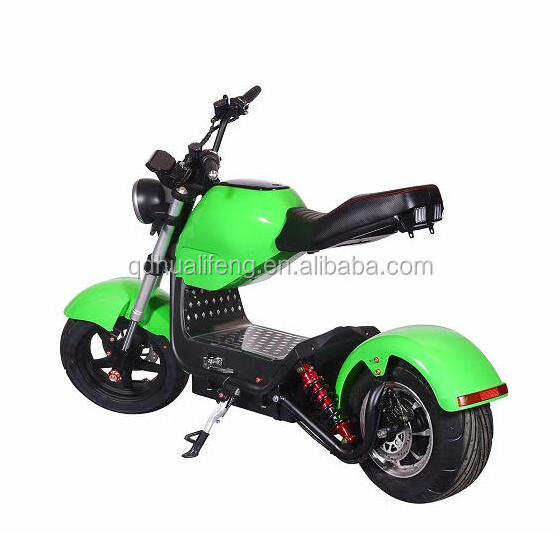 EEC COC certificate  60V 20ah double battery 1500W 2000W 3000w big fat tire Tyre Citycoco Electric Scooter