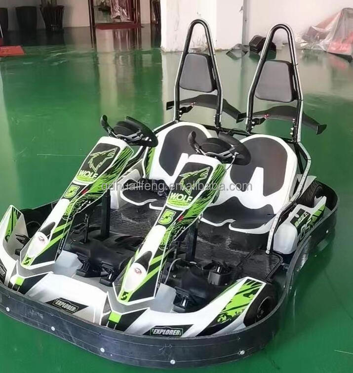 Electric Battery Power 800W Motor Lithium Battery Go Karting Car Double Seat Go Kart