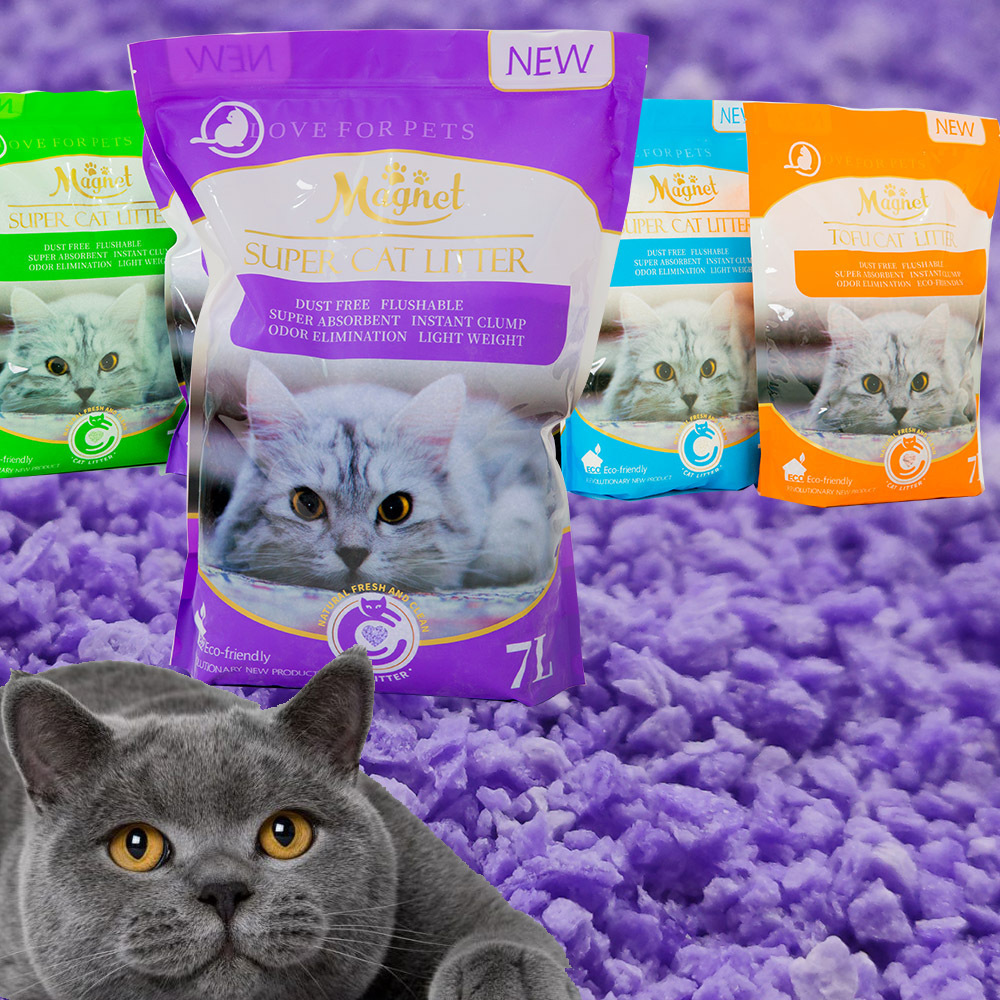 Wholesale Odor Control Cat Litter Bulk Lower Consumption Dust-Free Flushable Fast Clumping Cassava Cat Litter