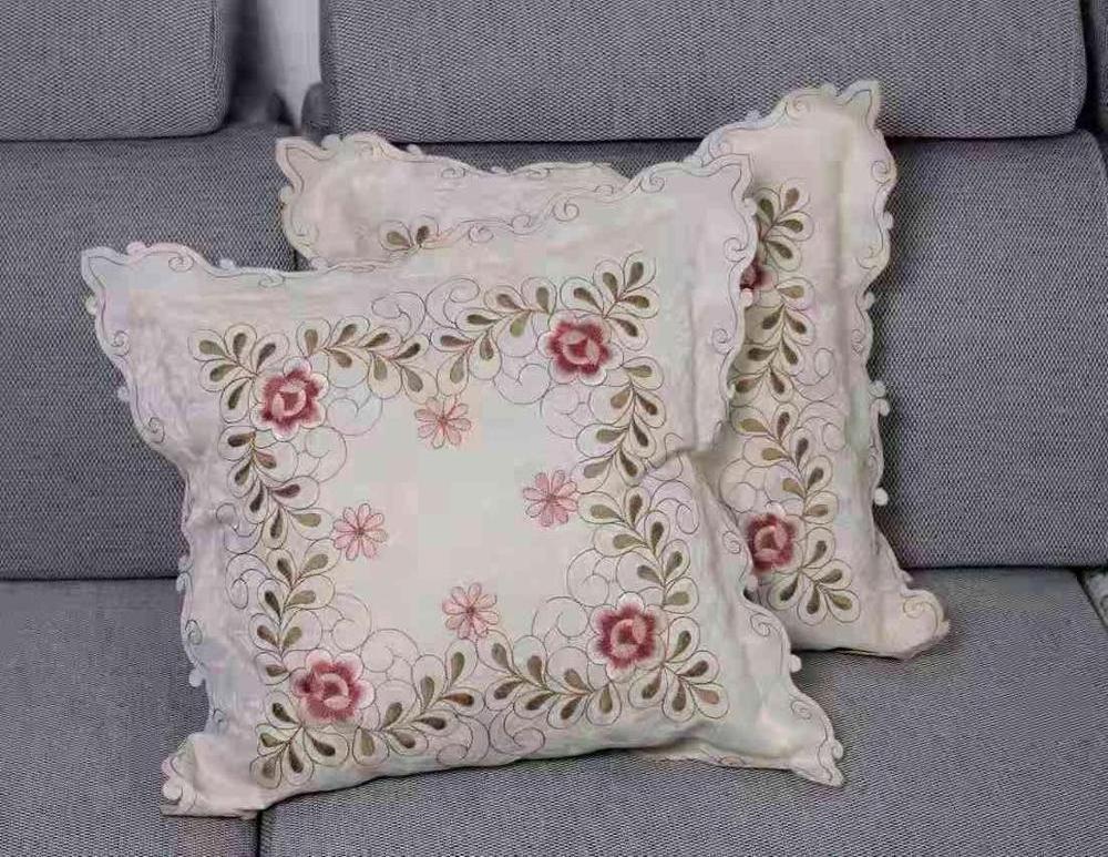 Home & garden outdoor set cushion cover Jacquard fabric sofa cushion cover