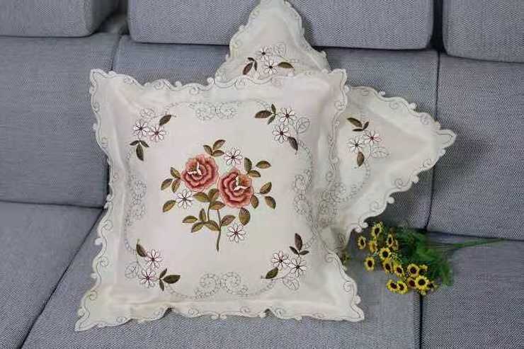 Home & garden outdoor set cushion cover Jacquard fabric sofa cushion cover