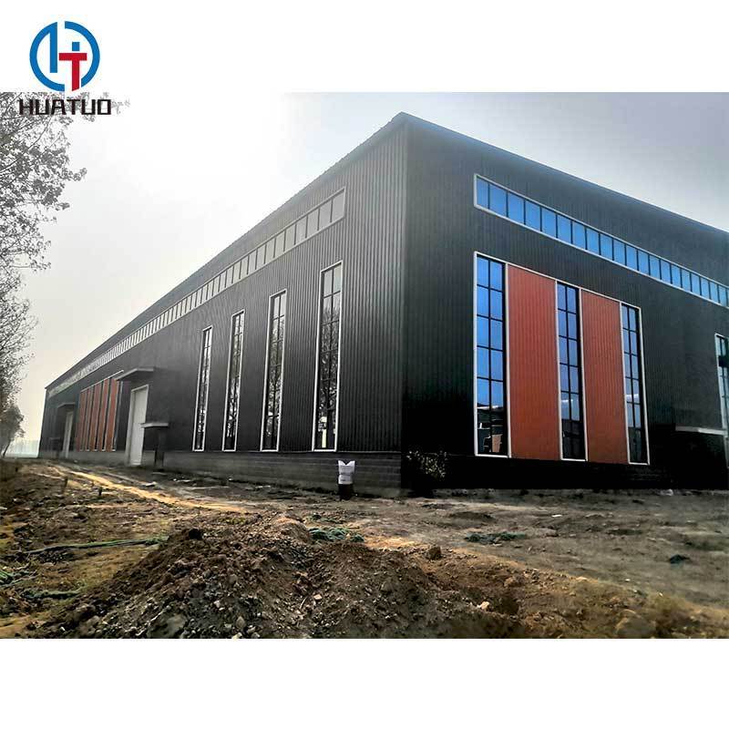 Poultry Farms Steel Structures PU Sandwich Panel Steel Warehouse Manufacturers