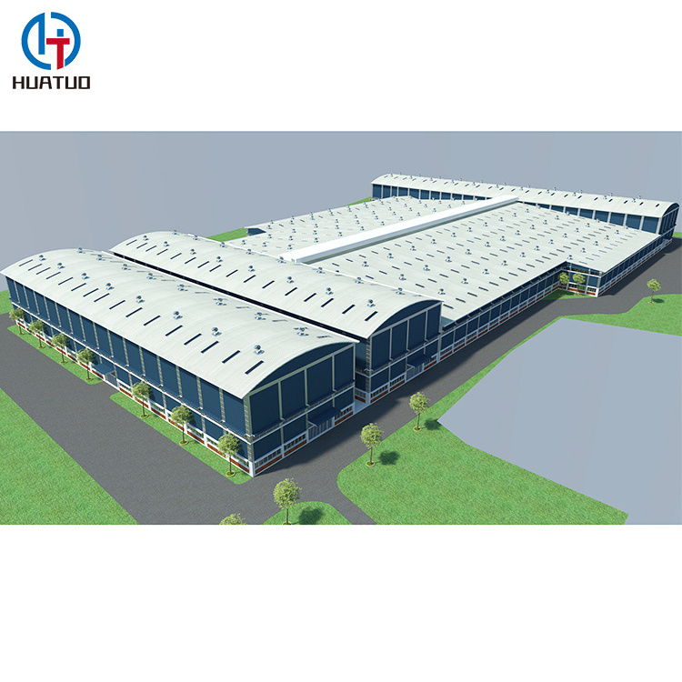 Hot Sell Insulation Prefab Steel Structure Warehouse Steel Structure Warehouse Large Span Building Steel Structure Industrial