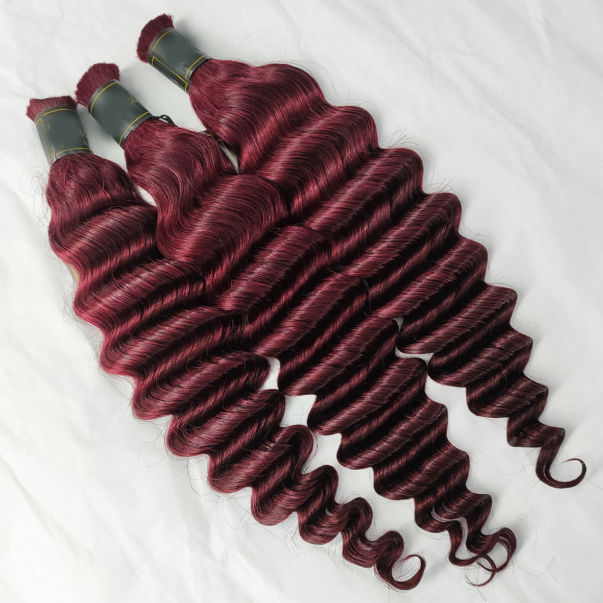 100% Human Hair Braiding No wefts #350 #27 #30 #130 Colored Hair Bulk Bundles Hair For Braiding