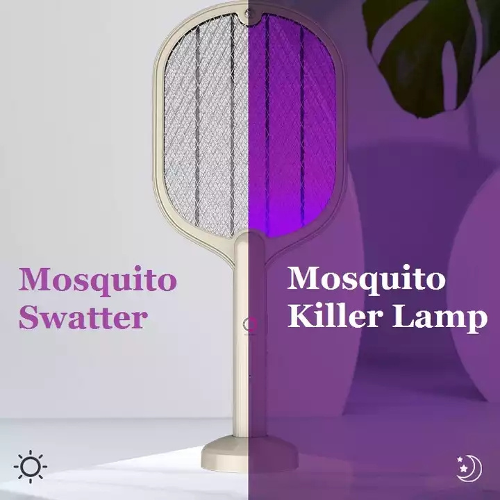 Bug Killer Fly Ultrasonic Pest Repeller Electric Rechargeable Ac Charging Electric Mosquito Fly Swatters Mosquito Swatter