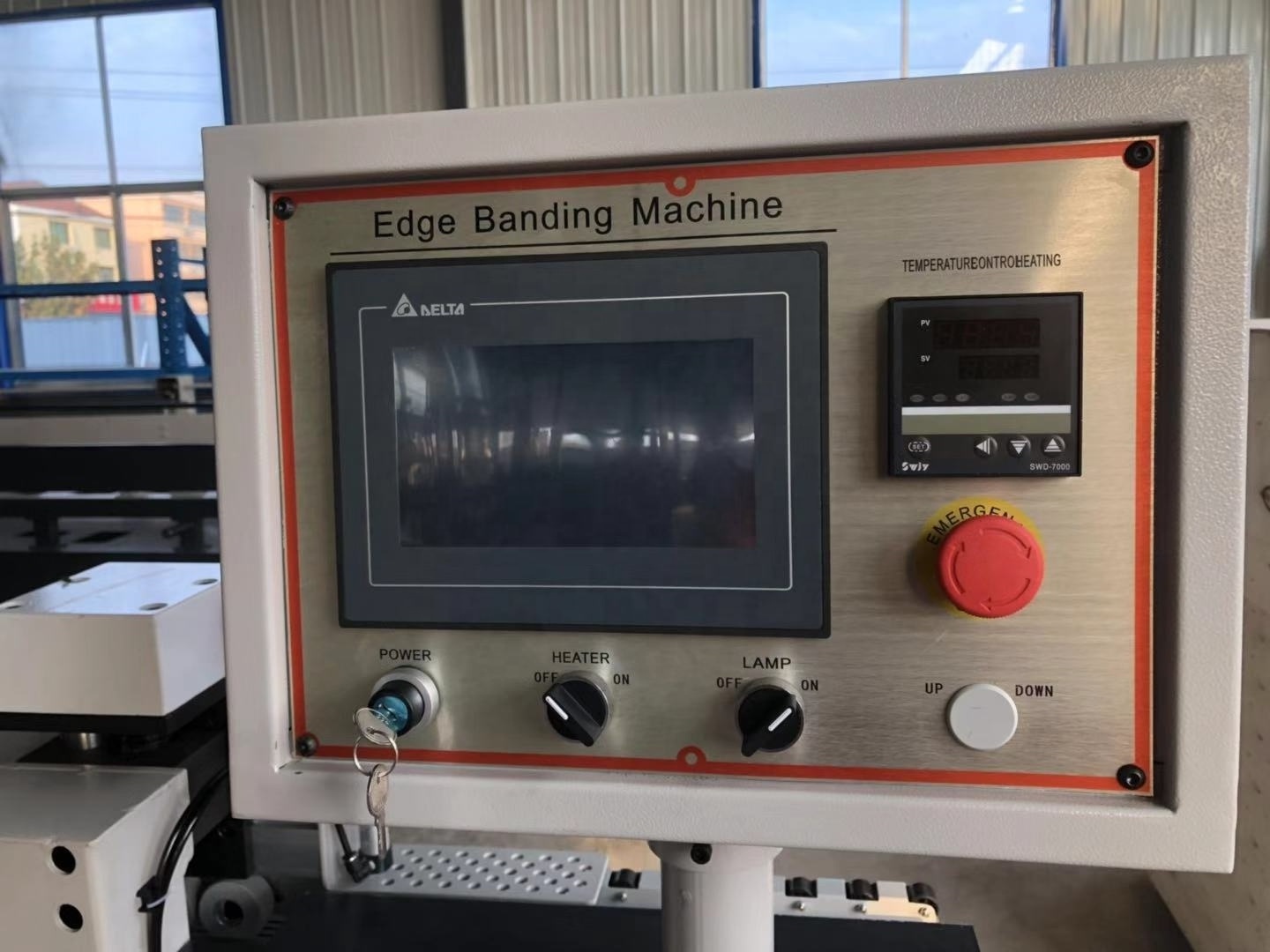 1900KG Weight Automatic Edge Banding Machine PVC KDT Edge Bander for MDF/Plywood/ Acrylic Board