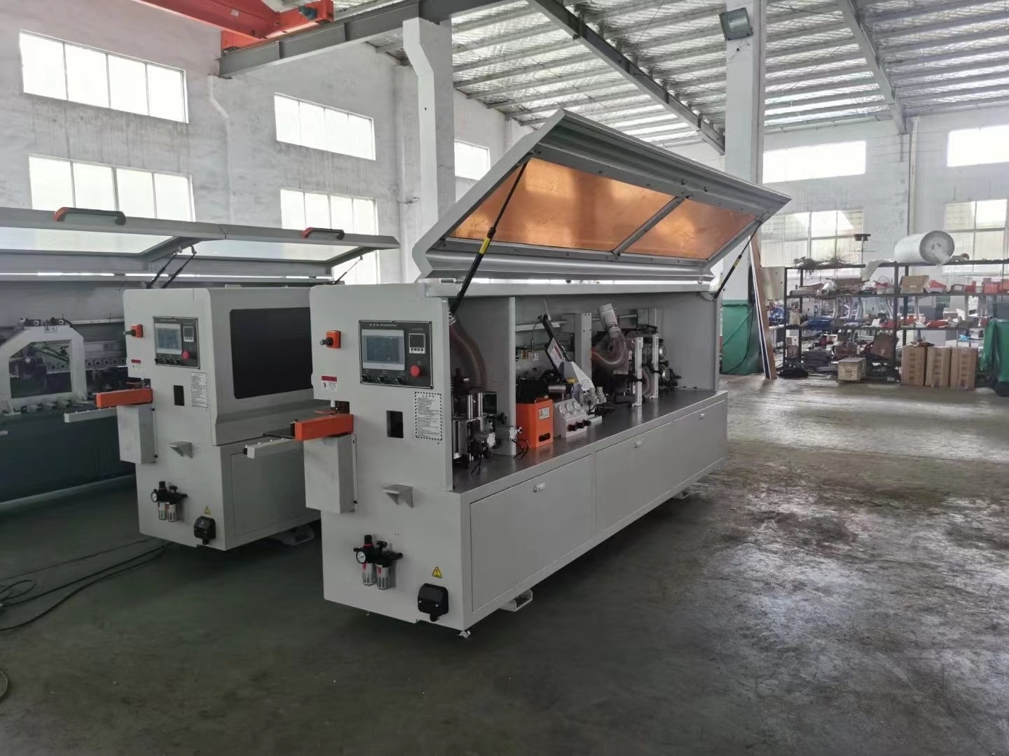 HYSEN Pre-milling Function HS505P Edge Banding Machine With EVA Glue