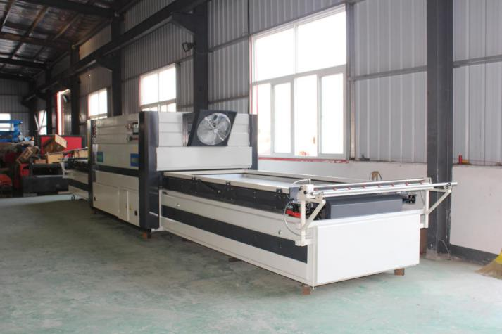 CHINA HYSEN Door Laminate Pressing Machine Automatic Vacuum Membrane Press Machine