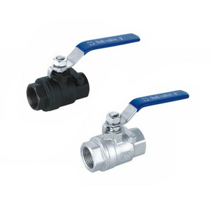 Stainless Steel 304 2PC Floating Ball Valve Threaded Ends Full Bore Ball Valve