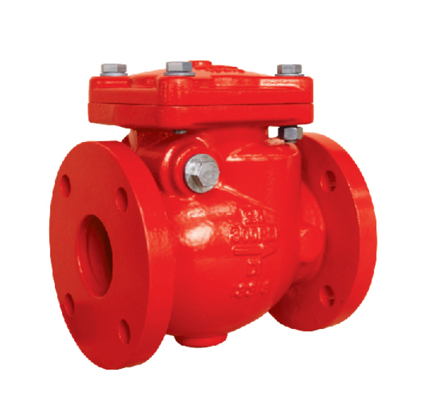 UL/FM Approved Listed Swing Check Valve with Flanged Ends 300psi