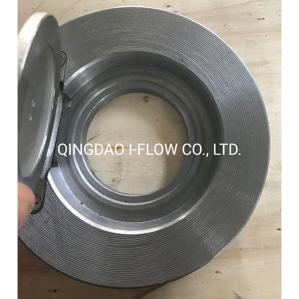 Wafer Flap Type SS Thin Single Disc Swing Check Valve SS316 Spring