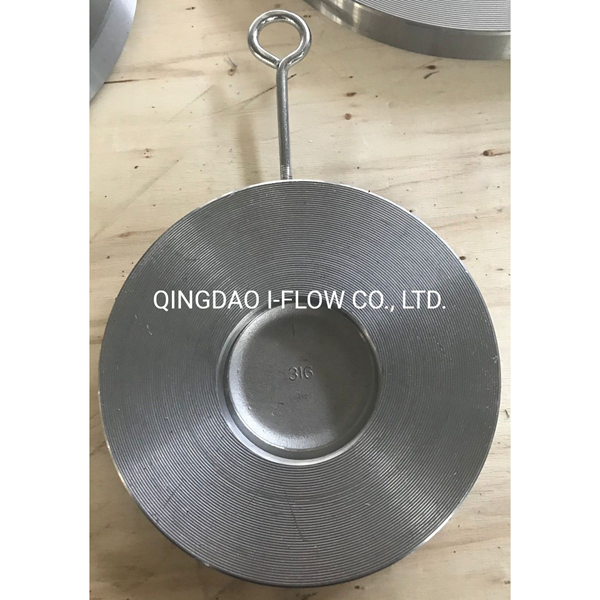 Wafer Flap Type SS Thin Single Disc Swing Check Valve SS316 Spring