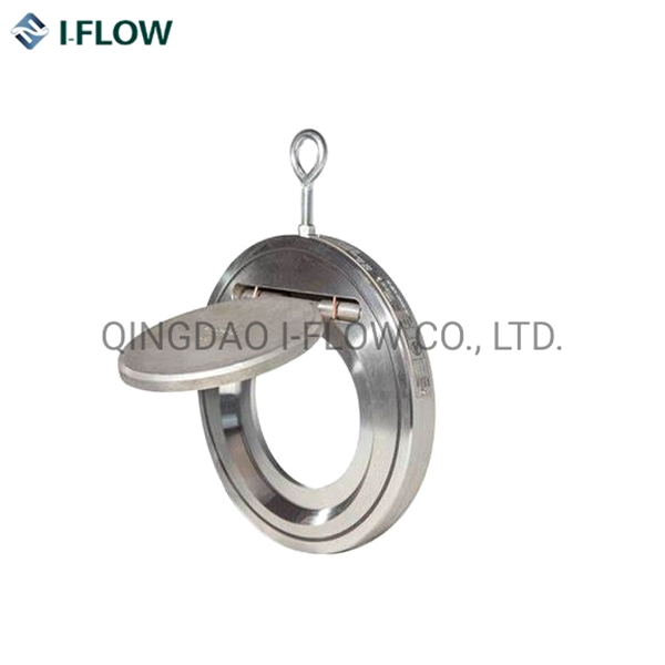 Wafer Flap Type SS Thin Single Disc Swing Check Valve SS316 Spring