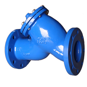 American standard y strainer valve with CI body