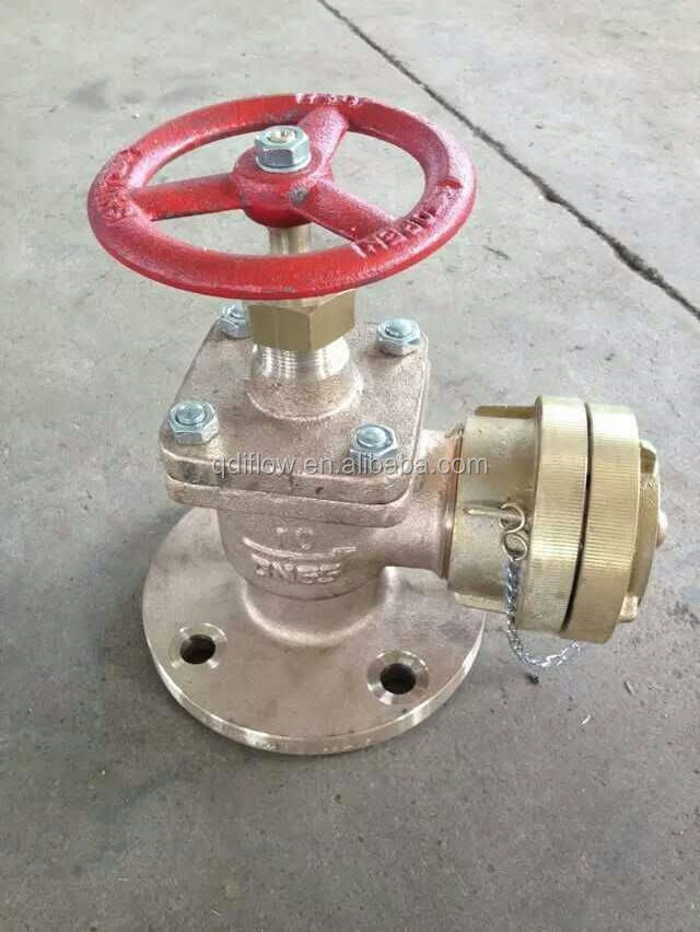 PN16 Bronze Angle Hose Valve for Fire Fighting