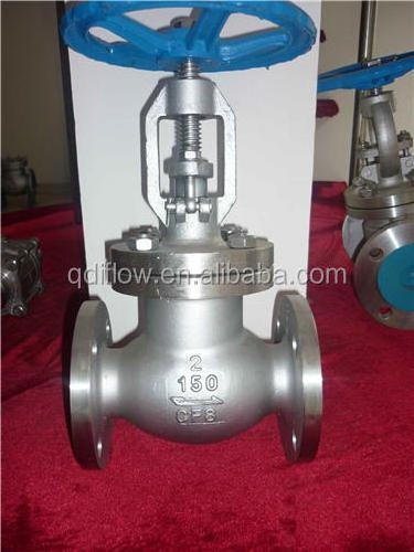 Class 150 2 inch ASTM A351 CF8 globe valve