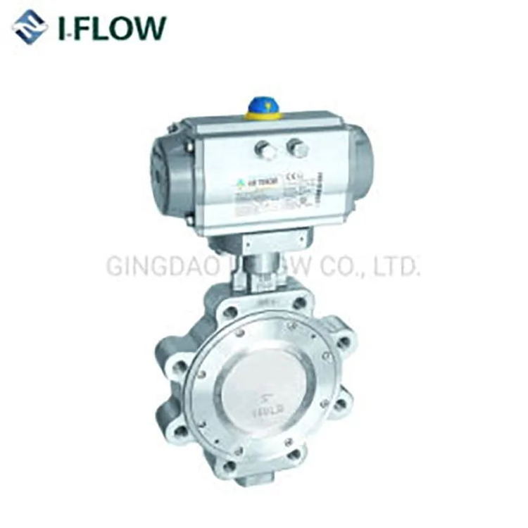 Double Eccentric Butterfly ValveButterfly Valve For Vacuum ApplicationPowder Butterfly Valve