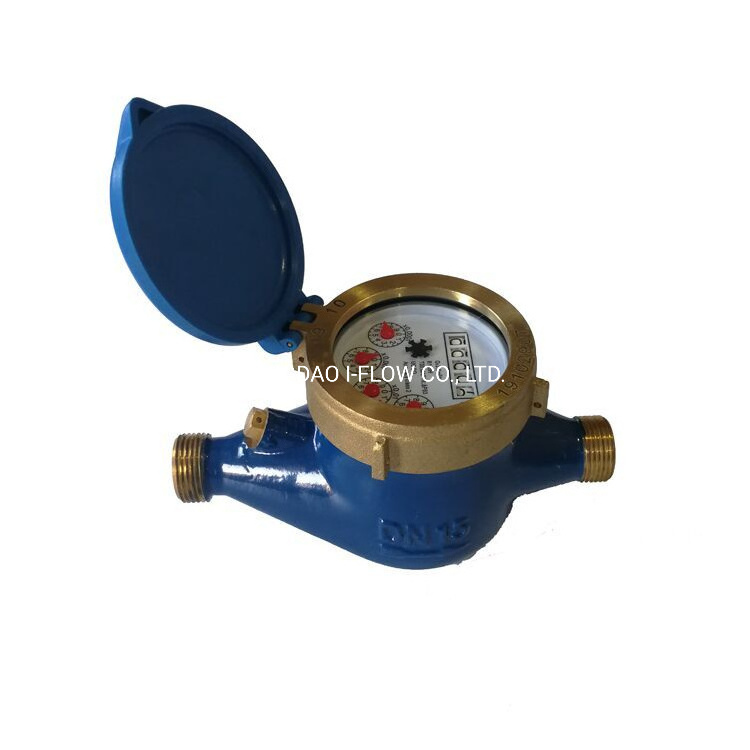 Remote Reading Multi-Jet Dry Type Water Meter with Brass Joint