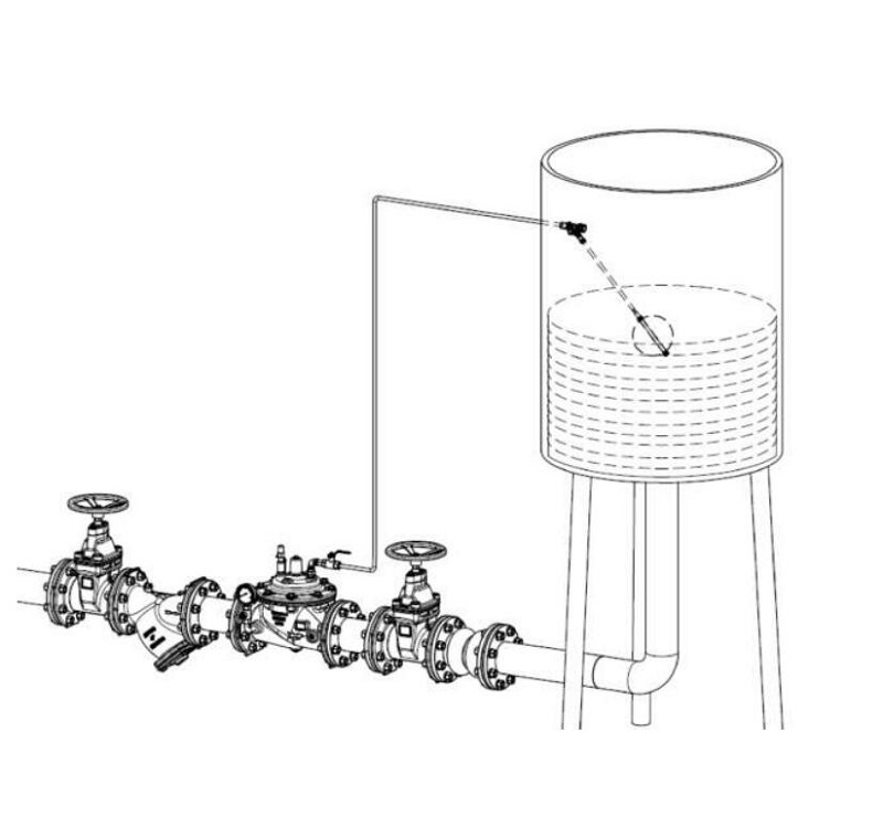 China Remote Float Control Valve Water Regulating Valve