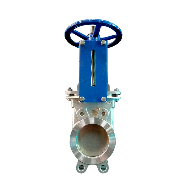 China Supplier Single Acting Pneumatic Actuator Knife Gate Valve