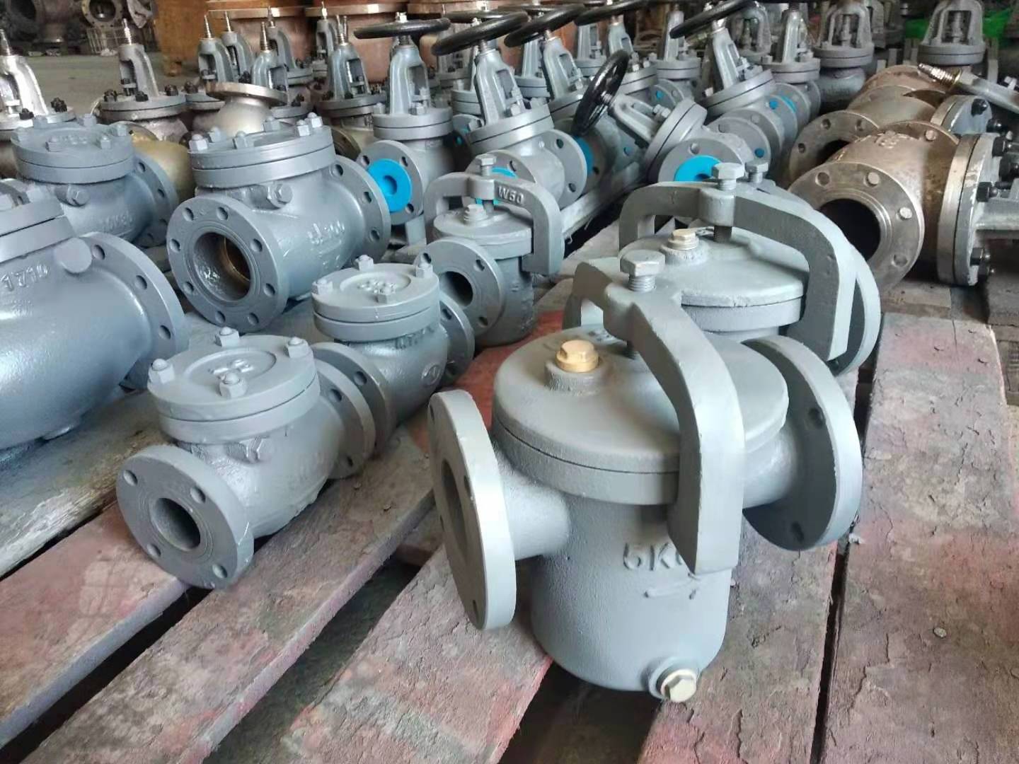 marine JIS F 7358 Cast rion 5K lift check globe valve