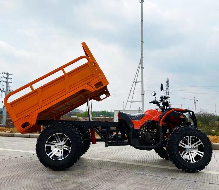 All-Terrain Vehicle 250cc 4x4 ATV Quad with tipping box Suitable For Farm Use