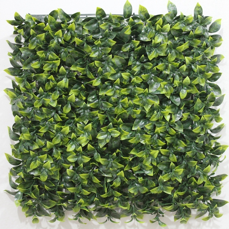 Wholesale Home Garden Office Decoration Vertical Plastic Green Plant Fence Artificial Grass Wall