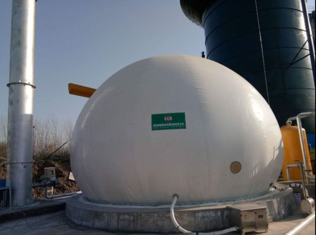 Double Membrane Gas Balloon in Biogas Plant