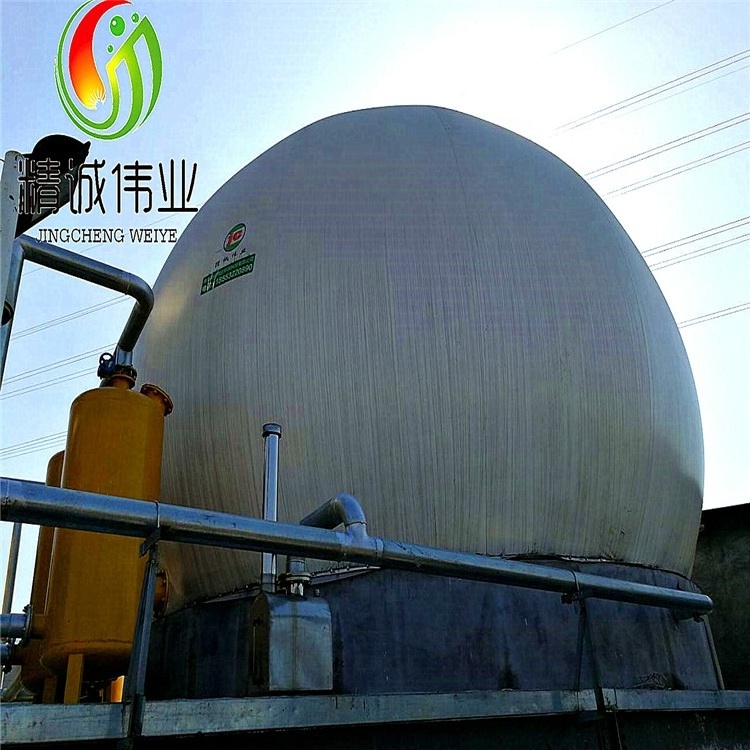 10000m3 Double Membrane Biogas Storage Balloon with Auto-Control System and Digital Data Output