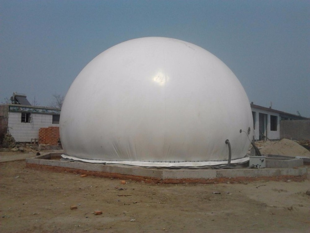 10000m3 Double Membrane Biogas Storage Balloon with Auto-Control System and Digital Data Output