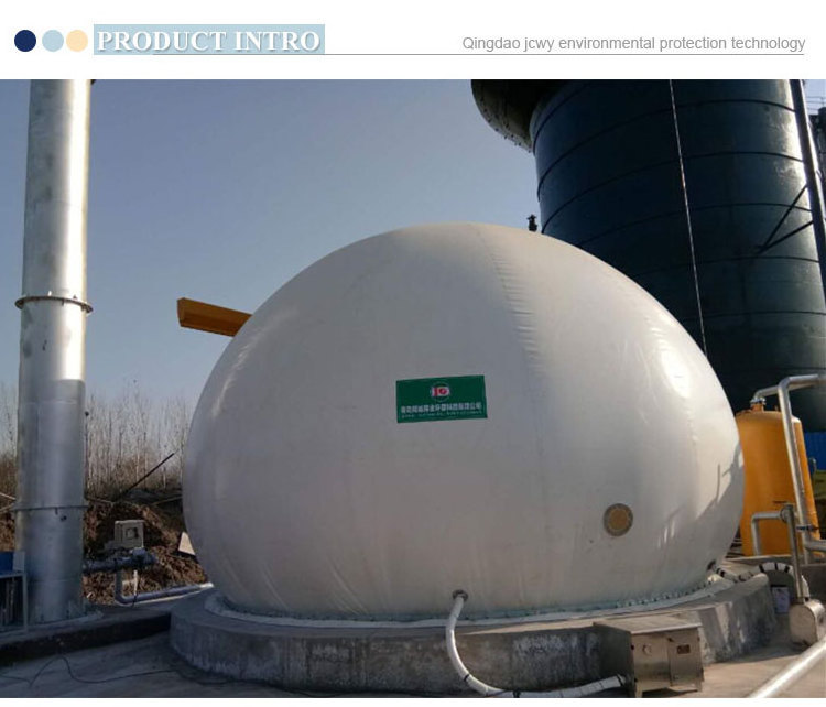 Double Membrane Biogas Storage Holder Biogas Storage Balloon In Biogas Fermenter Industrial