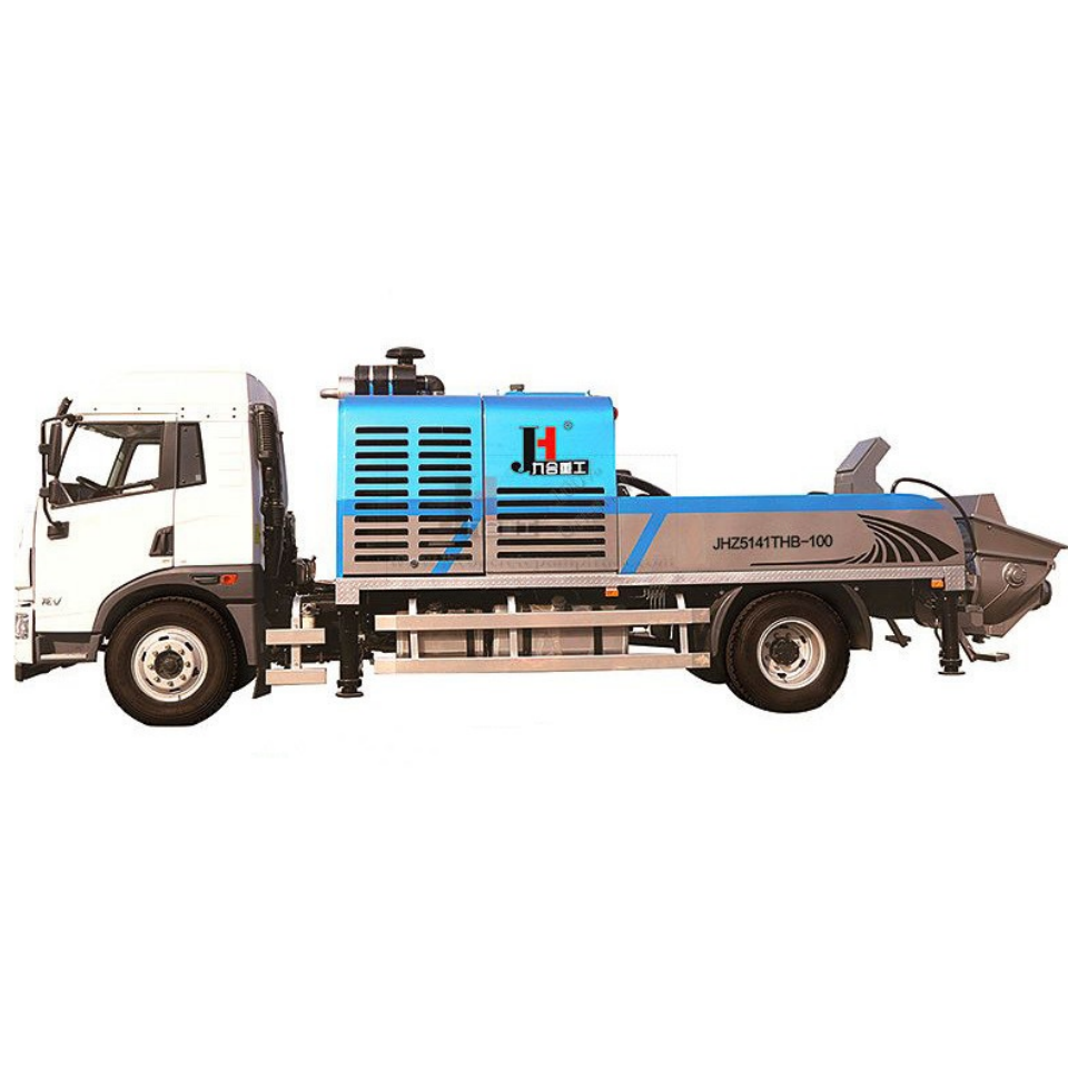 Made in China Concrete Pump Truck With Pump Concrete Line on-board pump