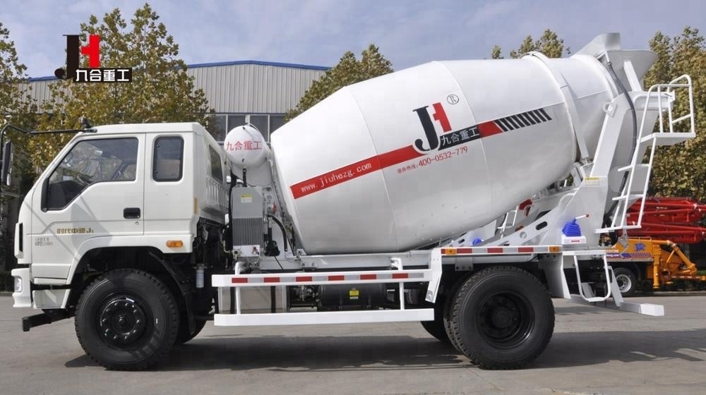 4 cubic meters small  factory  concrete  truck mixer with howo chasis for sale