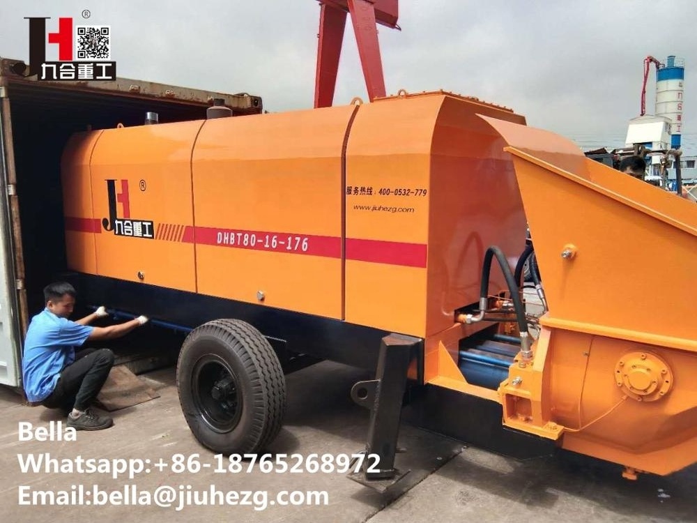 Diesel and Electric Power Type Tow behind Trailer Stationary Station Concrete pump Schwing stetter concrete pumps