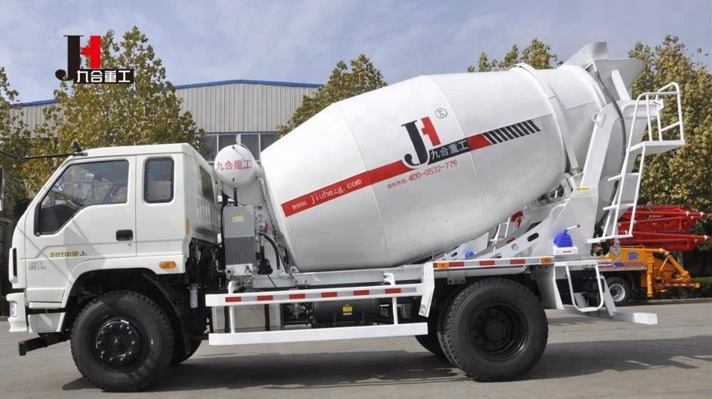 4 cubic meters small  factory  concrete  truck mixer with howo chasis for sale