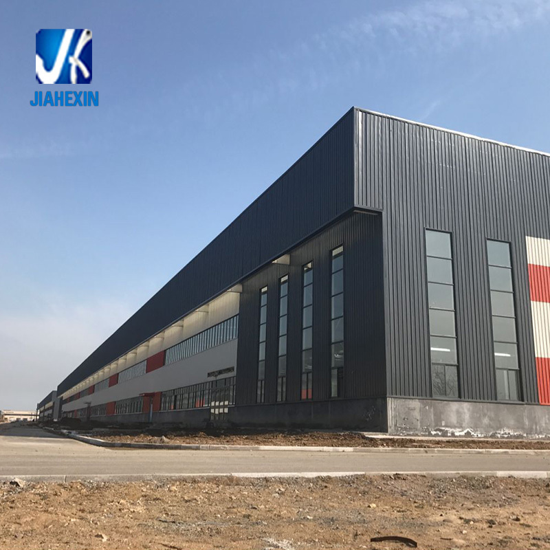 Qingdao manufacturer prefabricated metal construction building steel structure hangar/storage/garage/ workshop/warehouse