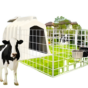 High Quality Plastic Assemble Calf House House for Cows Cheap Calf Hutch