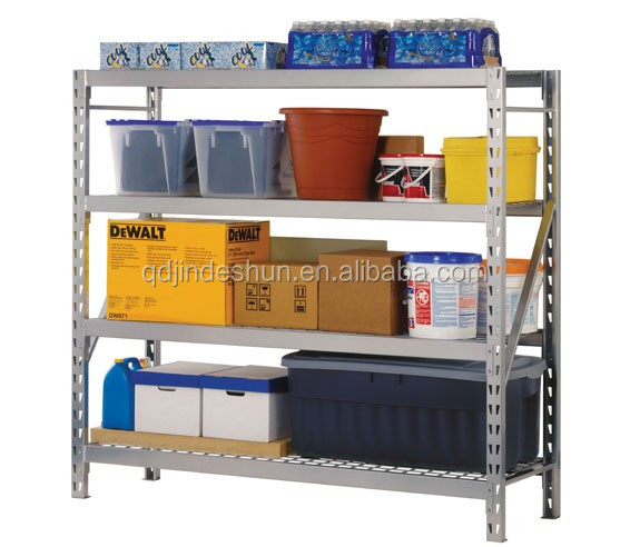 Industry Metal KINDE Shelf Adjustable Racks Steel Boltless Shelving Heavy Duty Galvanized or Powder Coating Racks