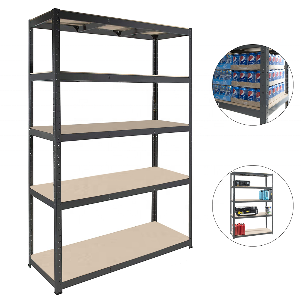 Factory OEM heavy duty shelving store display storage shelves heavy duty 5 tier garage shelving