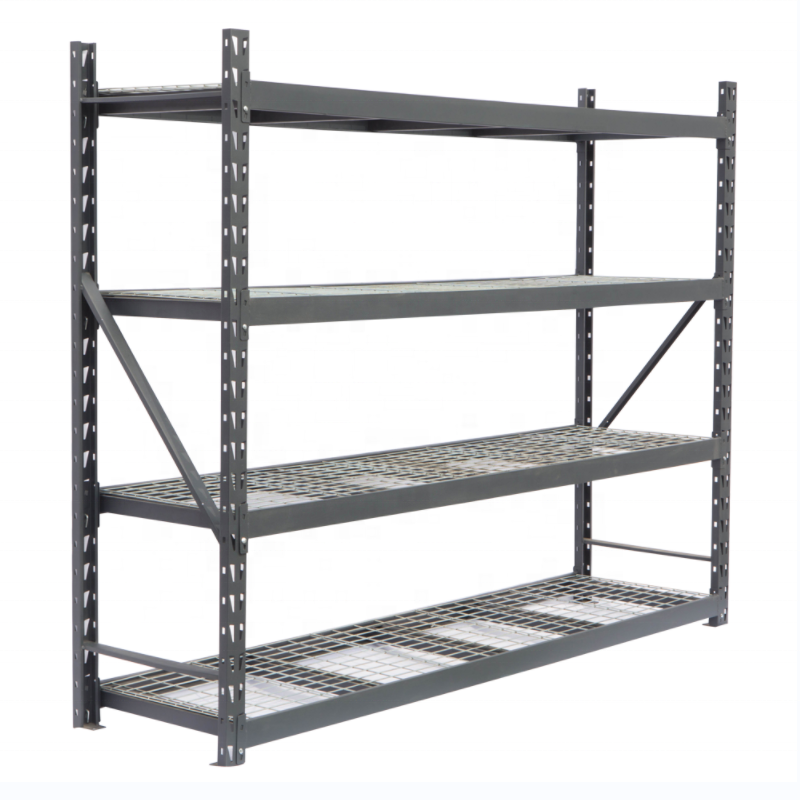 KINDE industrial 800kgs 4 layers shelf metal shelving unit heavy duty rack warehouse shelf racks