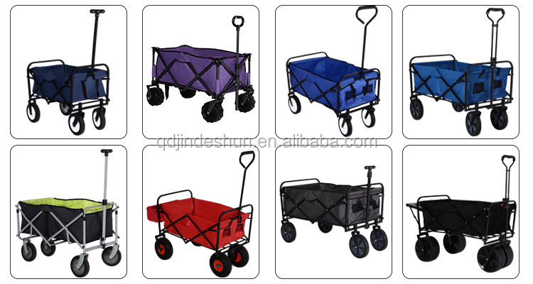 wagon camping trolley / cart folding / smaller  electric off road beach wagon beach wagon with bag