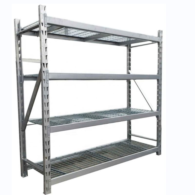 High Quality custom metal shelves heavy duty metal shelves 4 Tier 800KG/Layer galvanized shelf