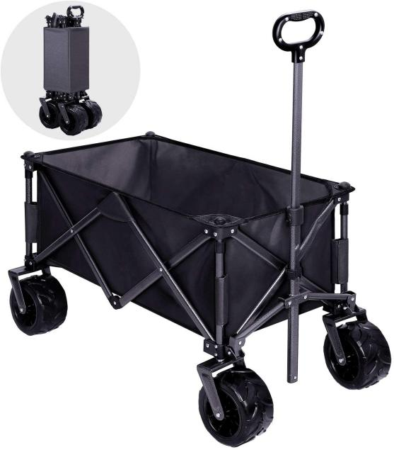 wagon camping trolley / cart folding / smaller  electric off road beach wagon beach wagon with bag