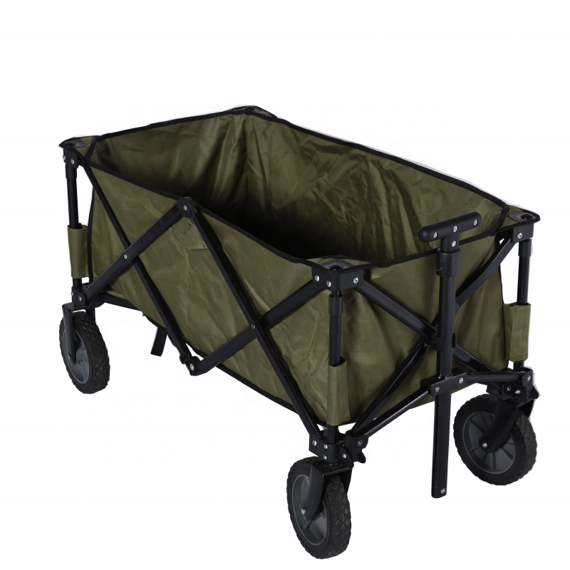 folding wagon cart heavy duty garden beach carts  restaurant wagon cart fishing 4 wheels