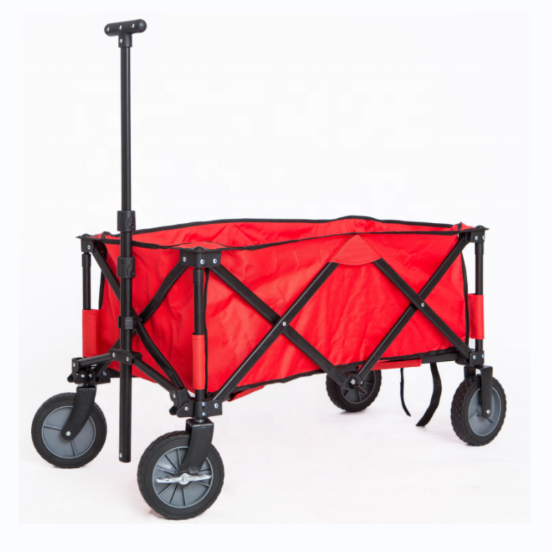 KINDE Factory Delivery bike folding outdoor utility wagon folding wagon with seat belt certificate