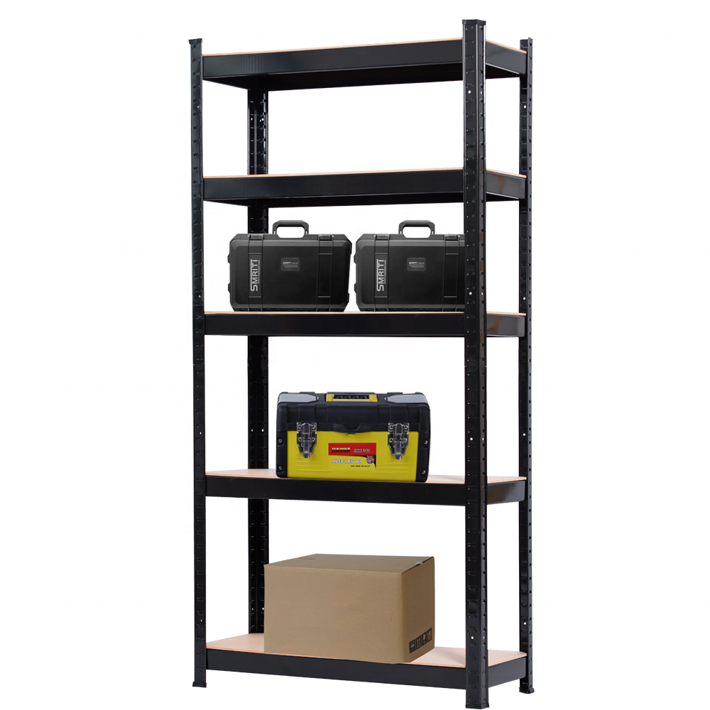 KINDE 5 Tier Light Duty Boltless Rack Furniture Stacking Racks Shelving Metal 150*70*35CM * Boltless / Rivet Shelving