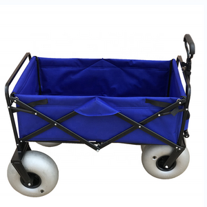 folding wagon cart heavy duty garden beach carts  restaurant wagon cart fishing 4 wheels