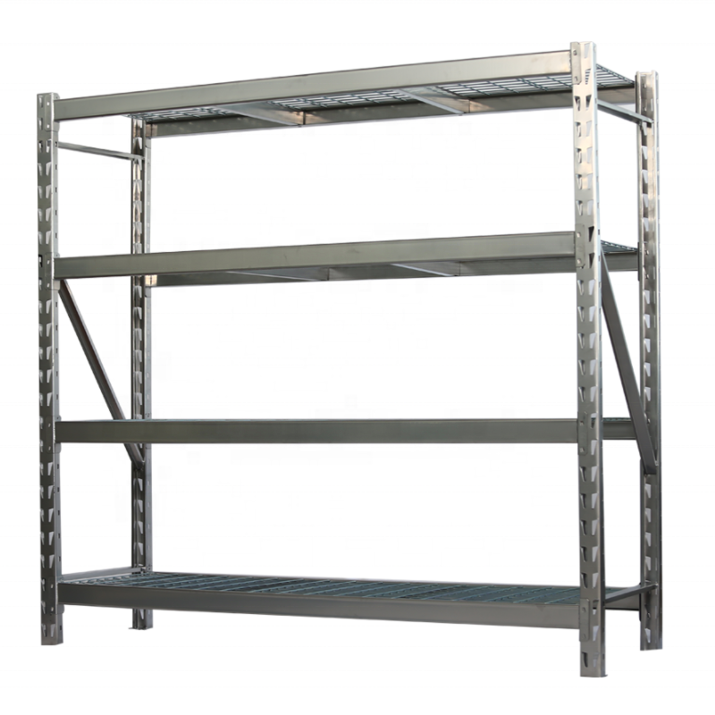 High Quality custom metal shelves heavy duty metal shelves 4 Tier 800KG/Layer galvanized shelf